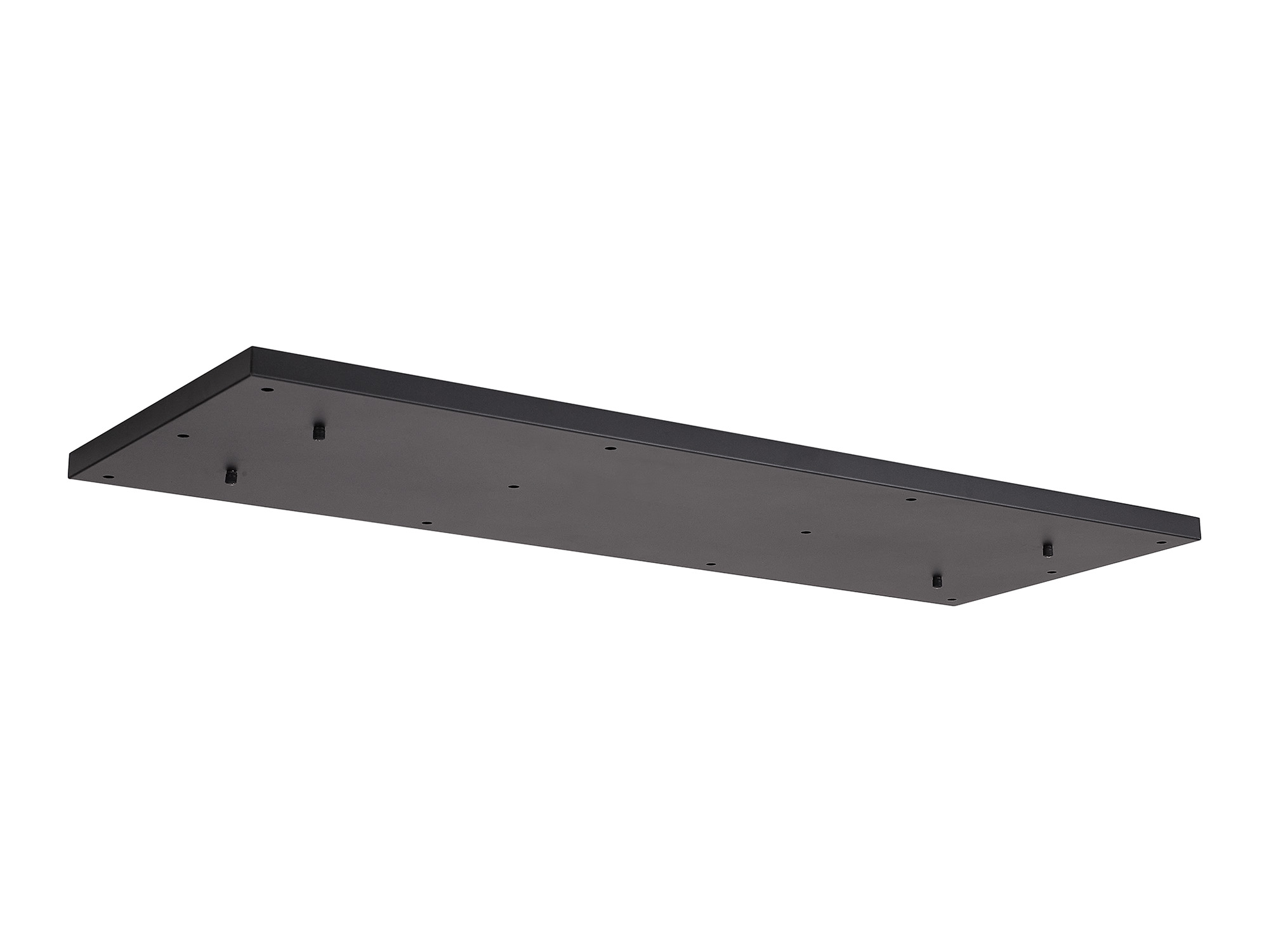 D0889BL  Hayes 12 Hole 1100mm x 400mm Ceiling Plate Satin Black